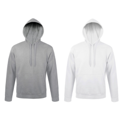 Φούτερ με Κουκούλα με Κέντημα το Δικό σου Σχέδιο