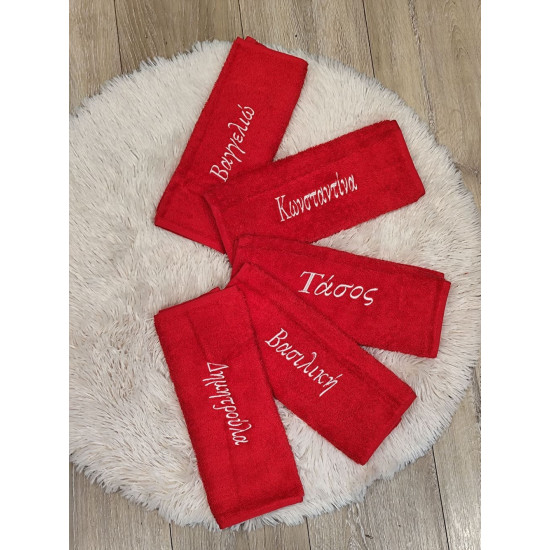 Πετσέτα Χεριών με Κέντημα